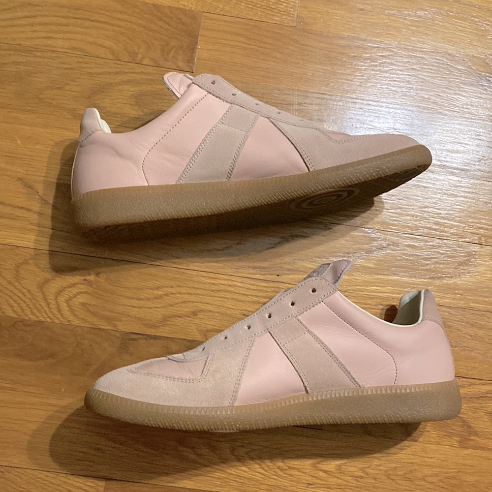 Maison Martin Margiela Replica Sneakers - Mens Size 40 (7) Blush Pink - Picture 4 of 16